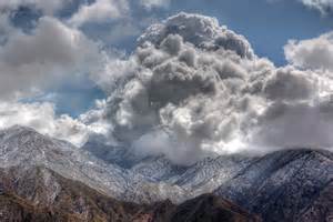 snow clouds palomar mountain Sheila Robinson
