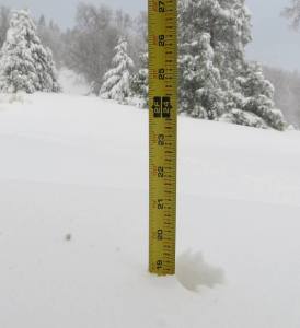 Palomar Mountain Snow 2014 New Years Eve Jim Hamerly