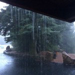 rain on Palomar Mountain