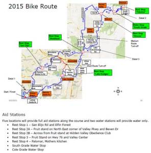 giro bike ride Palomar Mountain