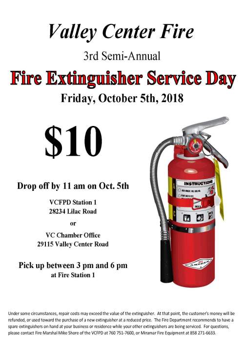 10-5-18 Extinguisher Flier